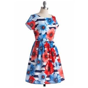 ModCloth Fervour “Cannes do attitude“ A-line dress